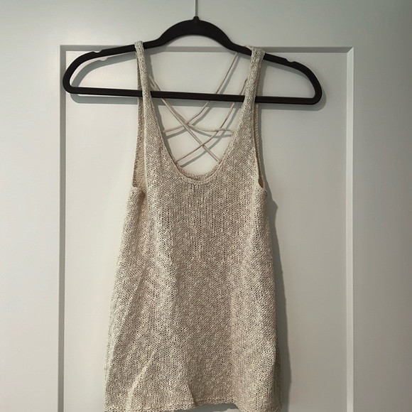 American Eagle Outfitters Tops - Crochet Tank Top